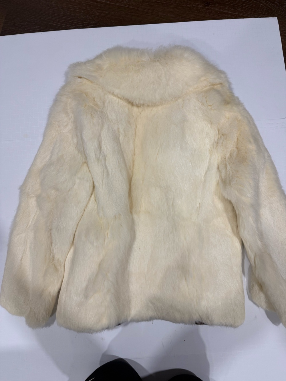 Off white Rabbit fur - Picture 5 of 6